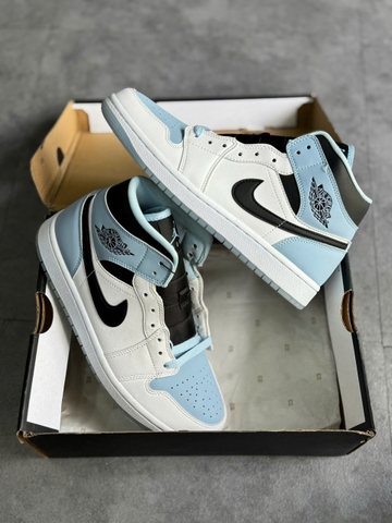 ( Chính Hãng ) Giày Nike Air Jordan 1 Mid ‘Ice Blue’ DV1308-104
