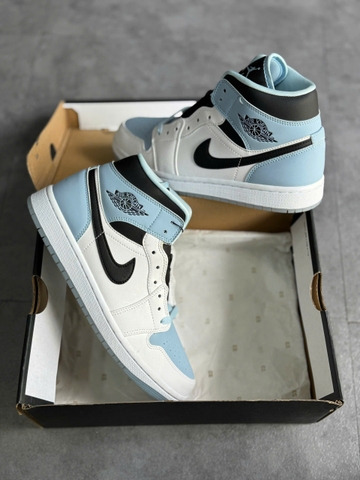 ( Chính Hãng ) Giày Nike Air Jordan 1 Mid ‘Ice Blue’ DV1308-104