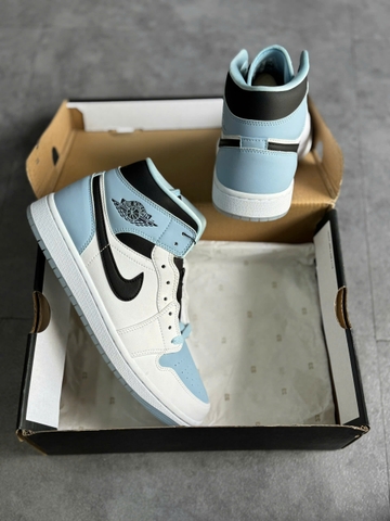 ( Chính Hãng ) Giày Nike Air Jordan 1 Mid ‘Ice Blue’ DV1308-104