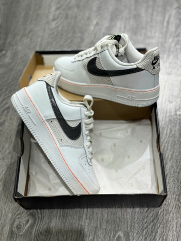 (Chính Hãng) Giày Nike Air Force 1 Low Snakeskin 'White Gray' FN8892