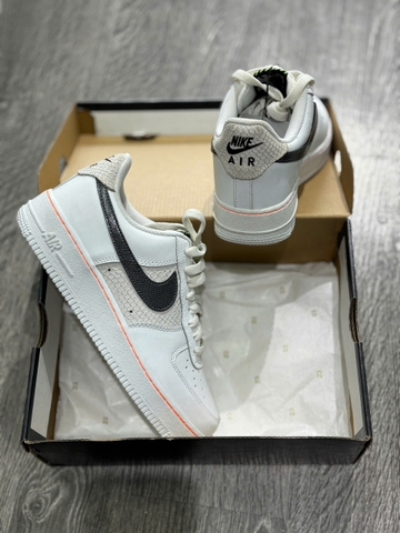 (Chính Hãng) Giày Nike Air Force 1 Low Snakeskin 'White Gray' FN8892