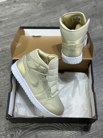 ( Chính Hãng )Giày Air Jordan 1 Mid 'Lemon Yellow' CK6587-200