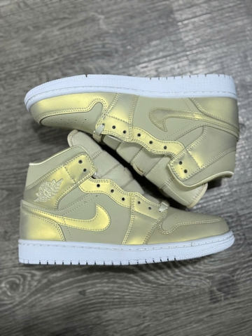 ( Chính Hãng )Giày Air Jordan 1 Mid 'Lemon Yellow' CK6587-200