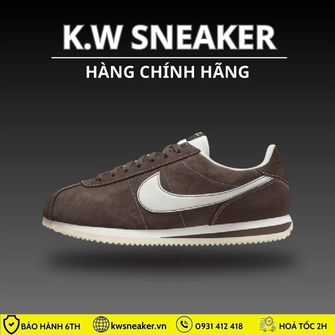 (Chính Hãng) Giày Nike Cortez Baroque 'Brown' DZ2795-200