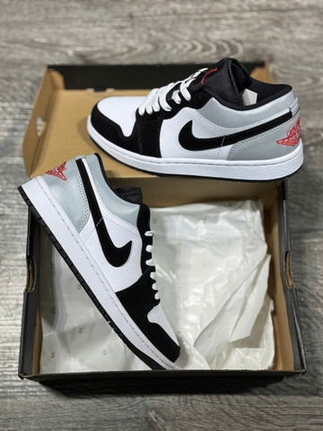 (Chính Hãng) Giày Nike Air Jordan 1 Low SE ‘White Fire Red Black Silver’ HF3148-106