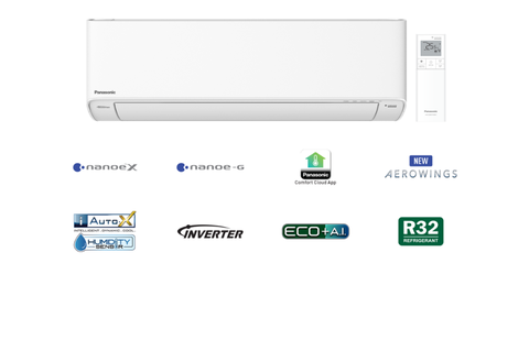 Máy lạnh Panasonic Inverter 1.5 HP (1.5  Ngựa) CU/CS-U12XKH-8