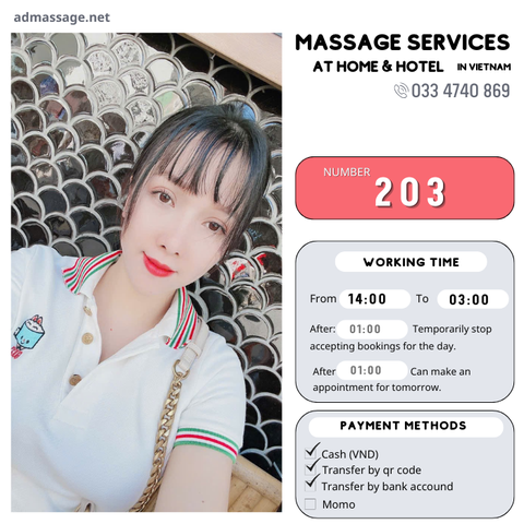 NUMBER 203: MASSAGE AT HOME HA NOI VIETNAM