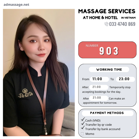 Number 903: MASSAGE SERVICES AT HOME AND HOTEL IN HO CHI MINH CITY