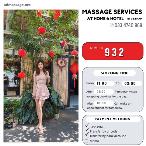 Number 932: MASSAGE SERVICES AT HOME AND HOTEL IN HO CHI MINH CITY