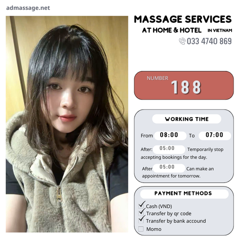 NUMBER 188: MASSAGE AT HOME HA NOI VIETNAM