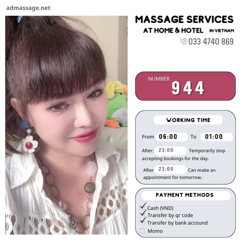 NUMBER 944: MASSAGE AT HOME HO CHI MINH VIETNAM