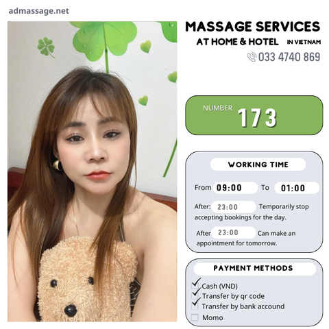 NUMBER 173: MASSAGE AT HOME HA NOI VIETNAM