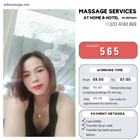 Number 565: MASSAGE SERVICES AT HOME AND HOTEL IN DA NANG (VIETNAM)
