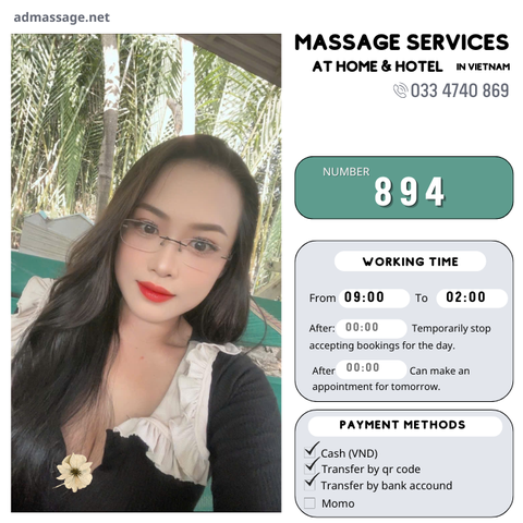 NUMBER 894: MASSAGE AT HOME HO CHI MINH VIETNAM