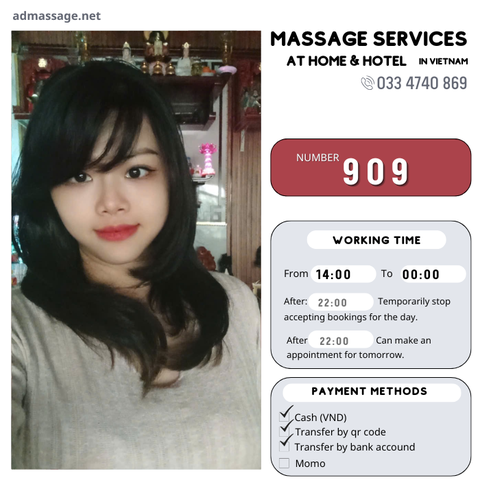 NUMBER 909: MASSAGE AT HOME HO CHI MINH VIETNAM