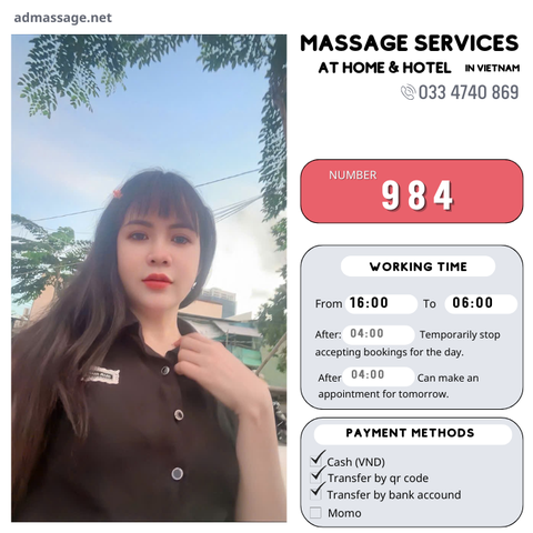 NUMBER 984: MASSAGE AT HOME HO CHI MINH VIETNAM