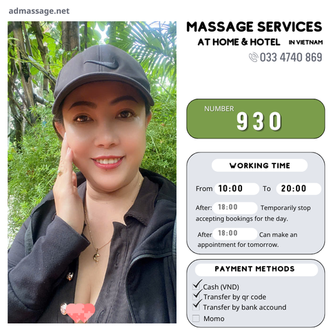 Number 930: MASSAGE SERVICES AT HOME AND HOTEL IN HO CHI MINH CITY