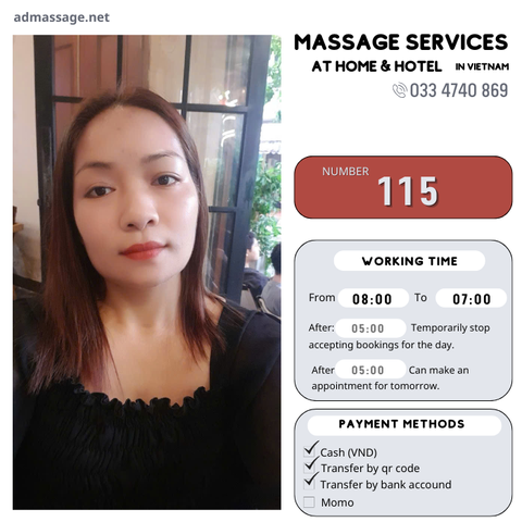 NUMBER 115: MASSAGE AT HOME HA NOI VIETNAM