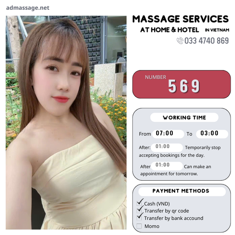 Number 569: MASSAGE SERVICES AT HOME AND HOTEL IN DA NANG (VIETNAM)