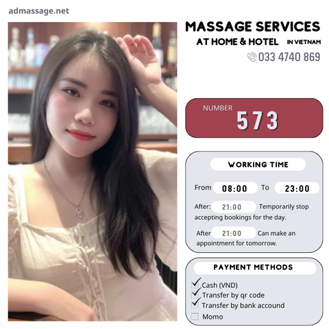 Number 573: MASSAGE SERVICES AT HOME AND HOTEL IN DA NANG (VIETNAM)
