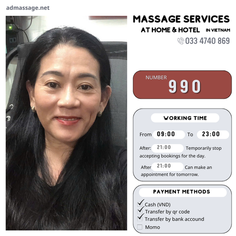 NUMBER 990: MASSAGE AT HOME HO CHI MINH VIETNAM