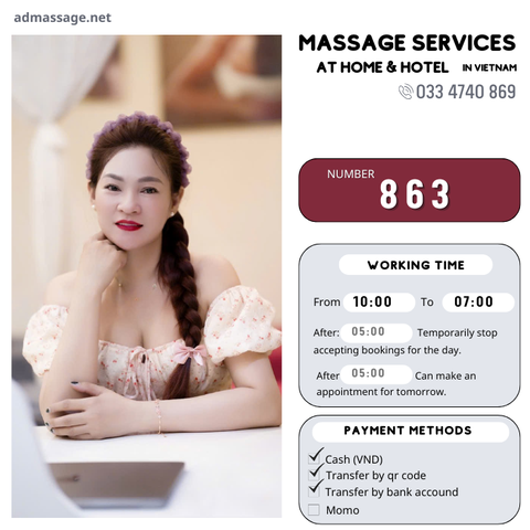 NUMBER 863: MASSAGE AT HOME HO CHI MINH VIETNAM