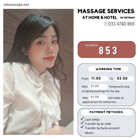 NUMBER 853: MASSAGE AT HOME HO CHI MINH VIETNAM