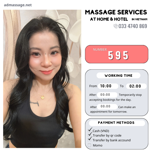 Number 595: MASSAGE SERVICES AT HOME AND HOTEL IN DA NANG (VIETNAM)