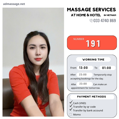 NUMBER 191: MASSAGE AT HOME HA NOI VIETNAM