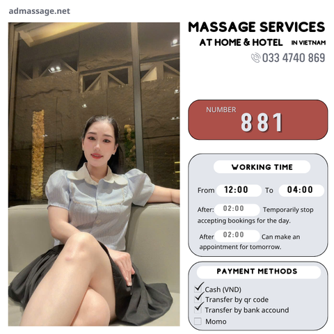 NUMBER 881: MASSAGE AT HOME HO CHI MINH VIETNAM