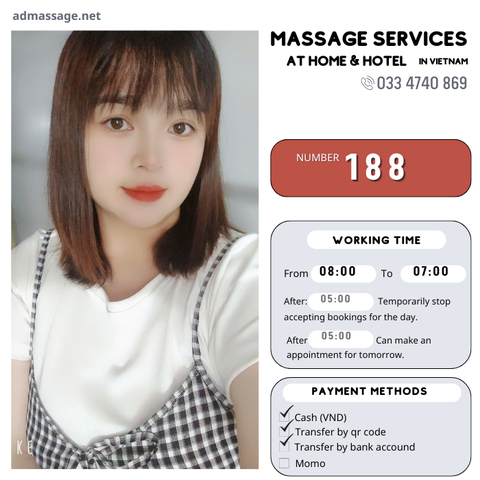 NUMBER 188: MASSAGE AT HOME HA NOI VIETNAM