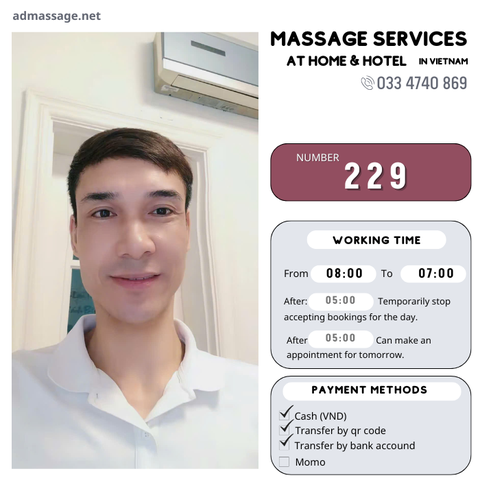 NUMBER 229: MASSAGE AT HOME HA NOI VIETNAM