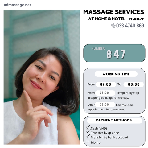 NUMBER 847: MASSAGE AT HOME HO CHI MINH VIETNAM