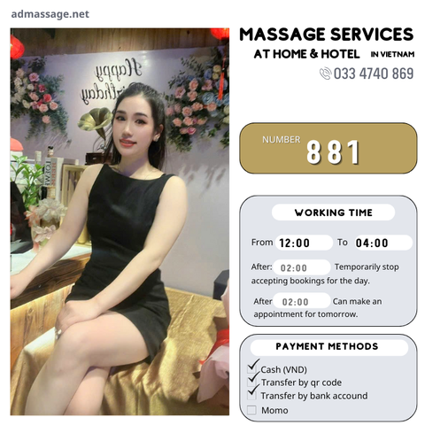 NUMBER 881: MASSAGE AT HOME HO CHI MINH VIETNAM