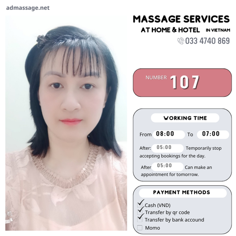 NUMBER 107: MASSAGE AT HOME HA NOI VIETNAM