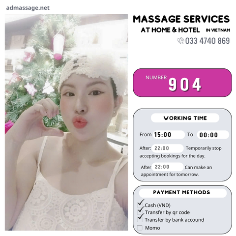 Number 904: MASSAGE SERVICES AT HOME AND HOTEL IN HO CHI MINH CITY