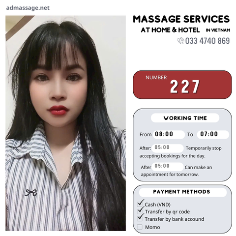 NUMBER 227: MASSAGE AT HOME HA NOI VIETNAM