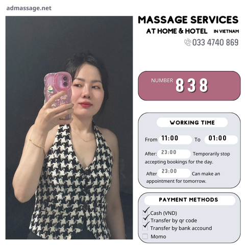 NUMBER 838: MASSAGE AT HOME HO CHI MINH VIETNAM