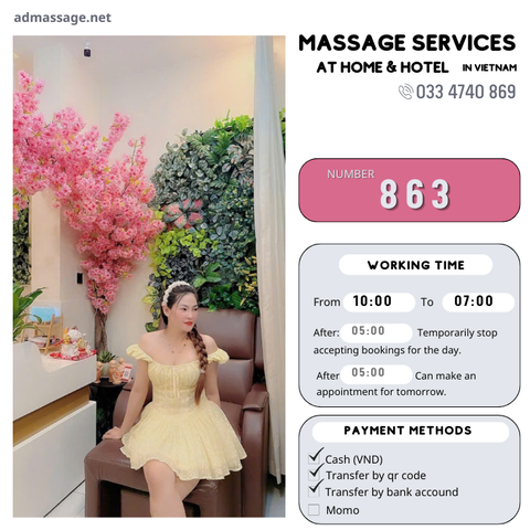NUMBER 863: MASSAGE AT HOME HO CHI MINH VIETNAM