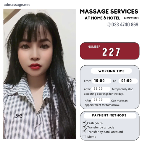 NUMBER 227: MASSAGE AT HOME HA NOI VIETNAM