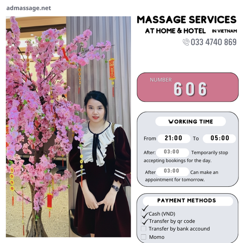 Number 606: MASSAGE SERVICES AT HOME AND HOTEL IN DA NANG (VIETNAM)