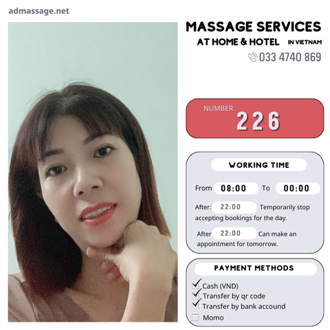 NUMBER 226: MASSAGE AT HOME HA NOI VIETNAM