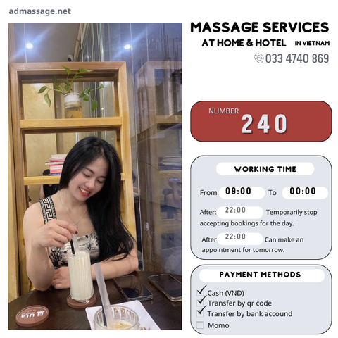 NUMBER 240: MASSAGE AT HOME HA NOI VIETNAM