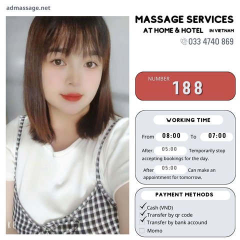 NUMBER 188: MASSAGE AT HOME HA NOI VIETNAM