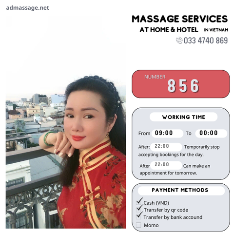NUMBER 856: MASSAGE AT HOME HO CHI MINH VIETNAM