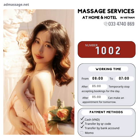 NUMBER 1002: MASSAGE AT HOME HO CHI MINH VIETNAM