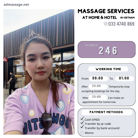 NUMBER 246: MASSAGE AT HOME HA NOI VIETNAM