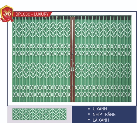 ĐP1030 LUXURY - U XANH - NHÍP TRẮNG - LÁ XANH