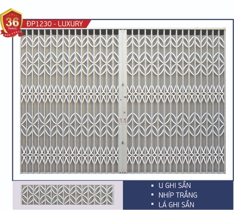 ĐP1230 LUXURY - U GHI SẦN - NHÍP TRẮNG - LÁ GHI SẦN