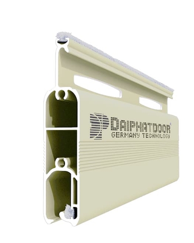 CỬA CUỐN KHE THOÁNG LUX8008RM - 14,2 kg/m2